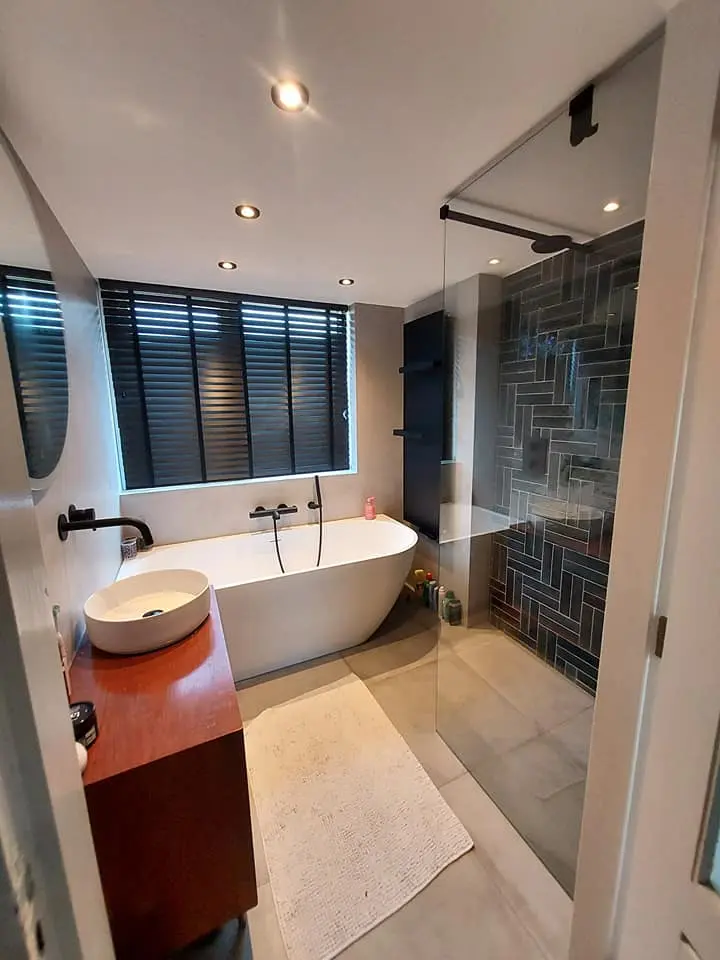 Moderne badkamer renovatie